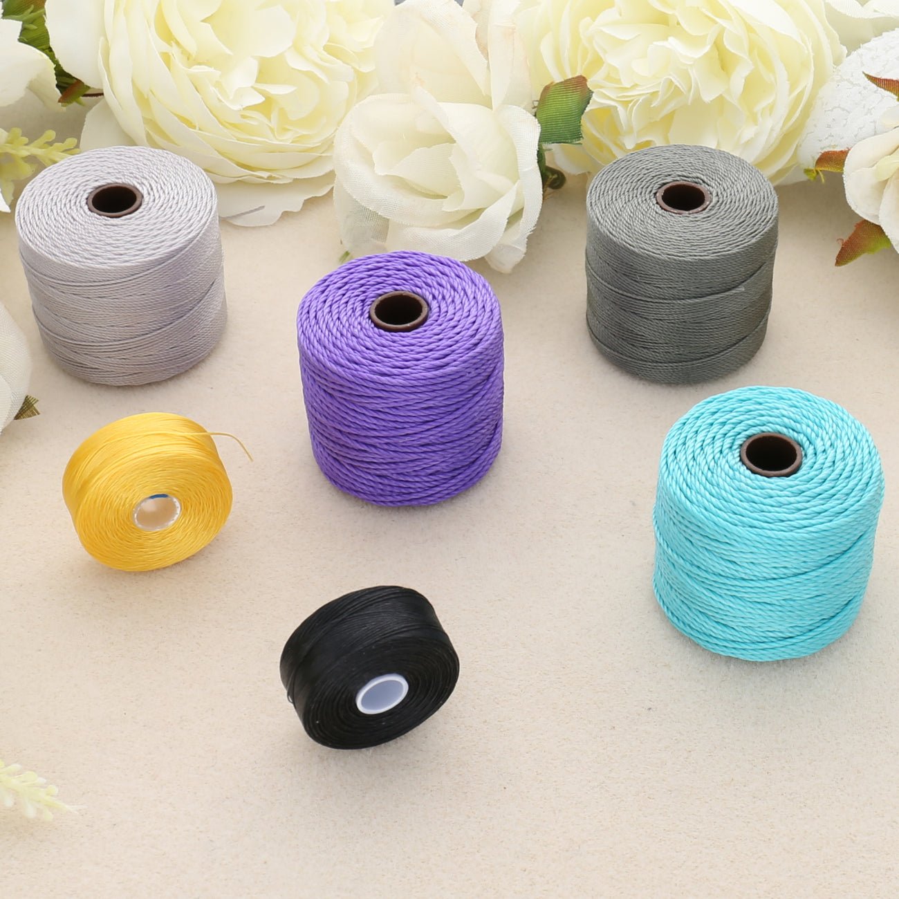 The Beadsmith® S-Lon™ 0.5mm Basic Bead Cord Mix