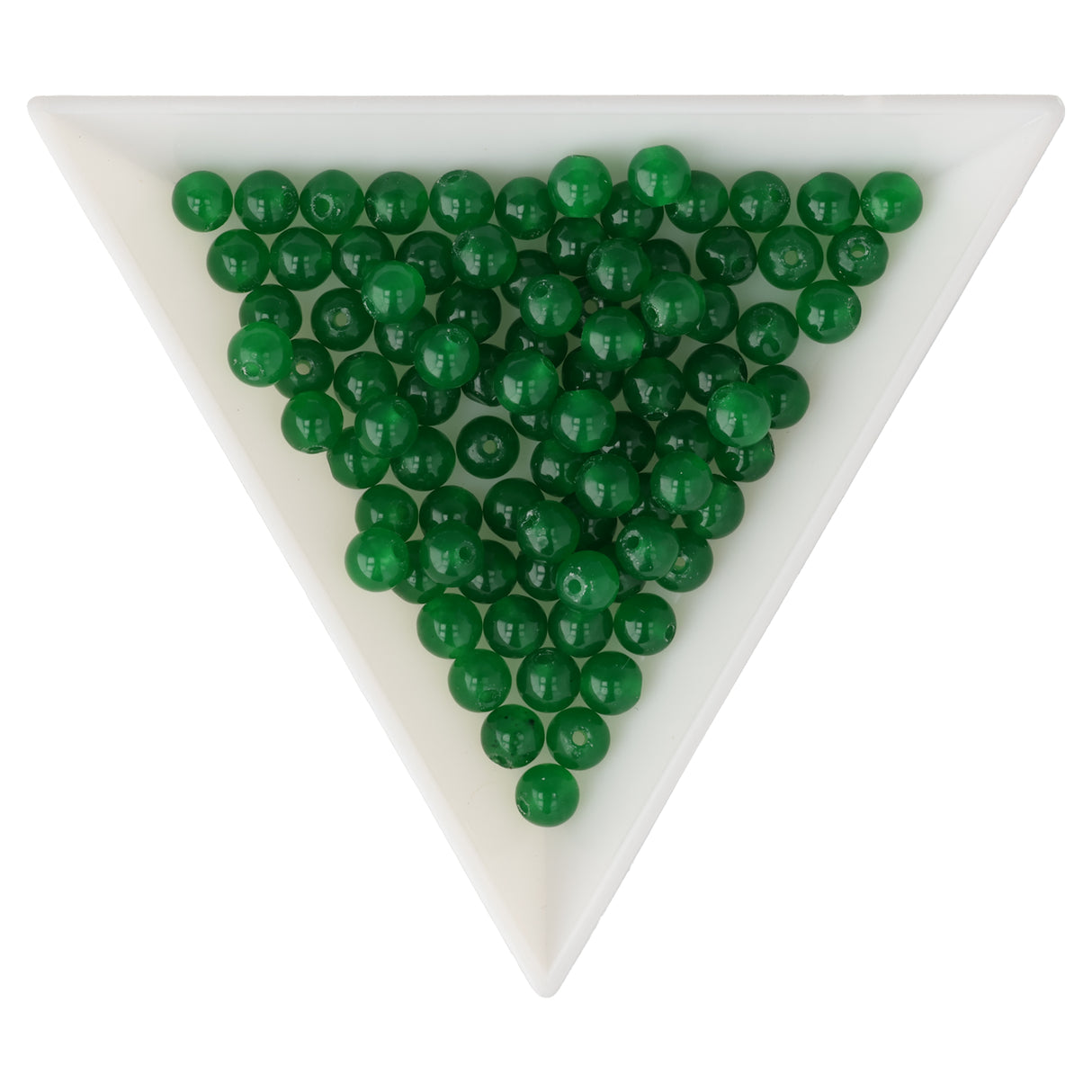 Perline di avventurina · rotonde · 4 mm · Verde