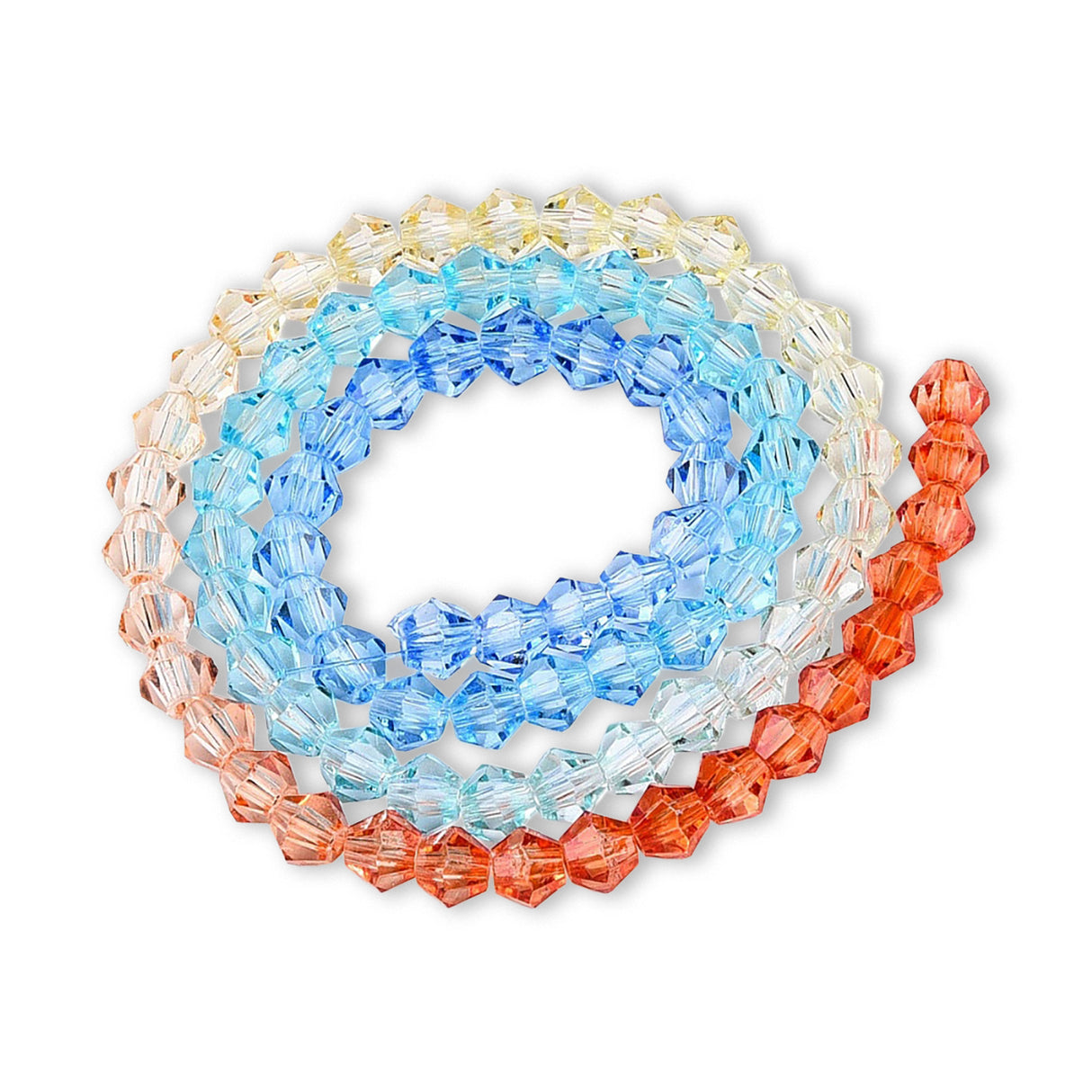 Doppelkegel aus Glas ⋅ 6 mm ⋅ Summer Horinzon
