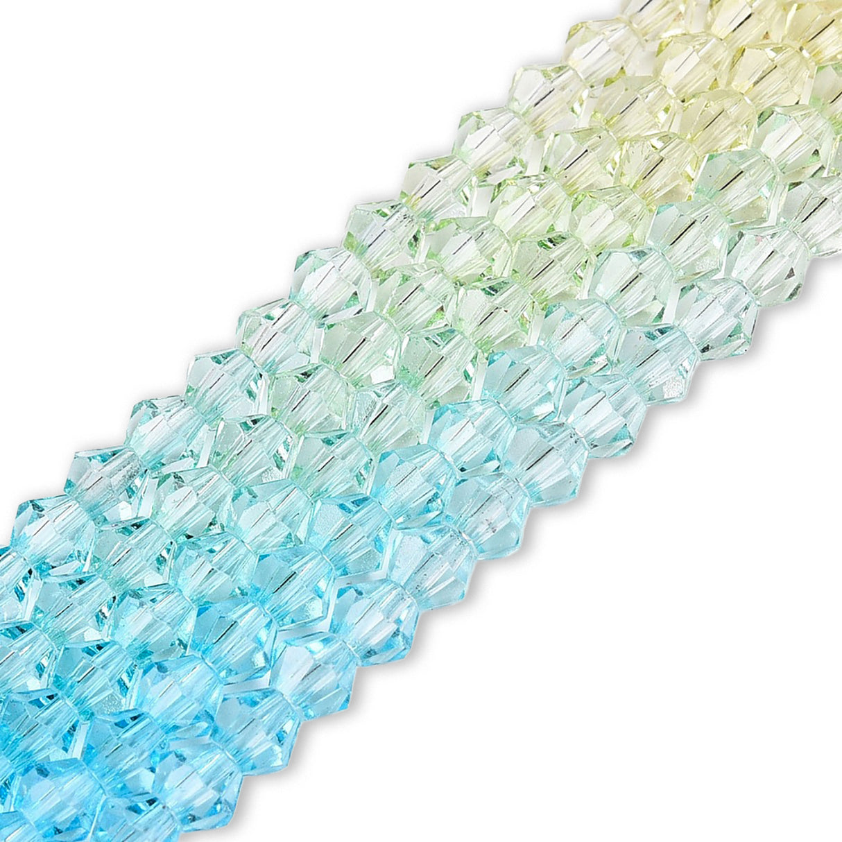 Doppelkegel aus Glas ⋅ 6 mm ⋅ Summer Horinzon