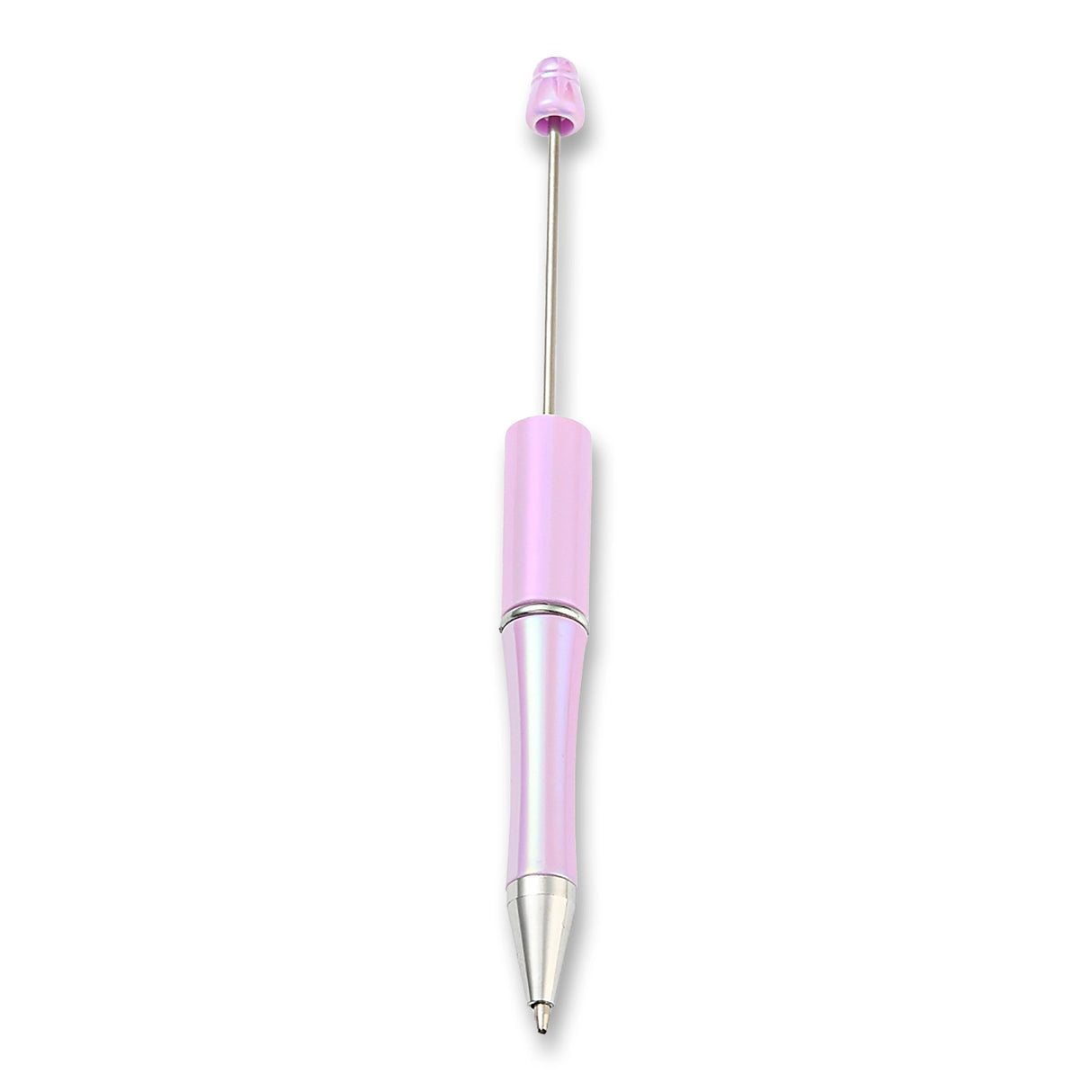 Stylo bille à perler • revêtement UV • violet • 150mm