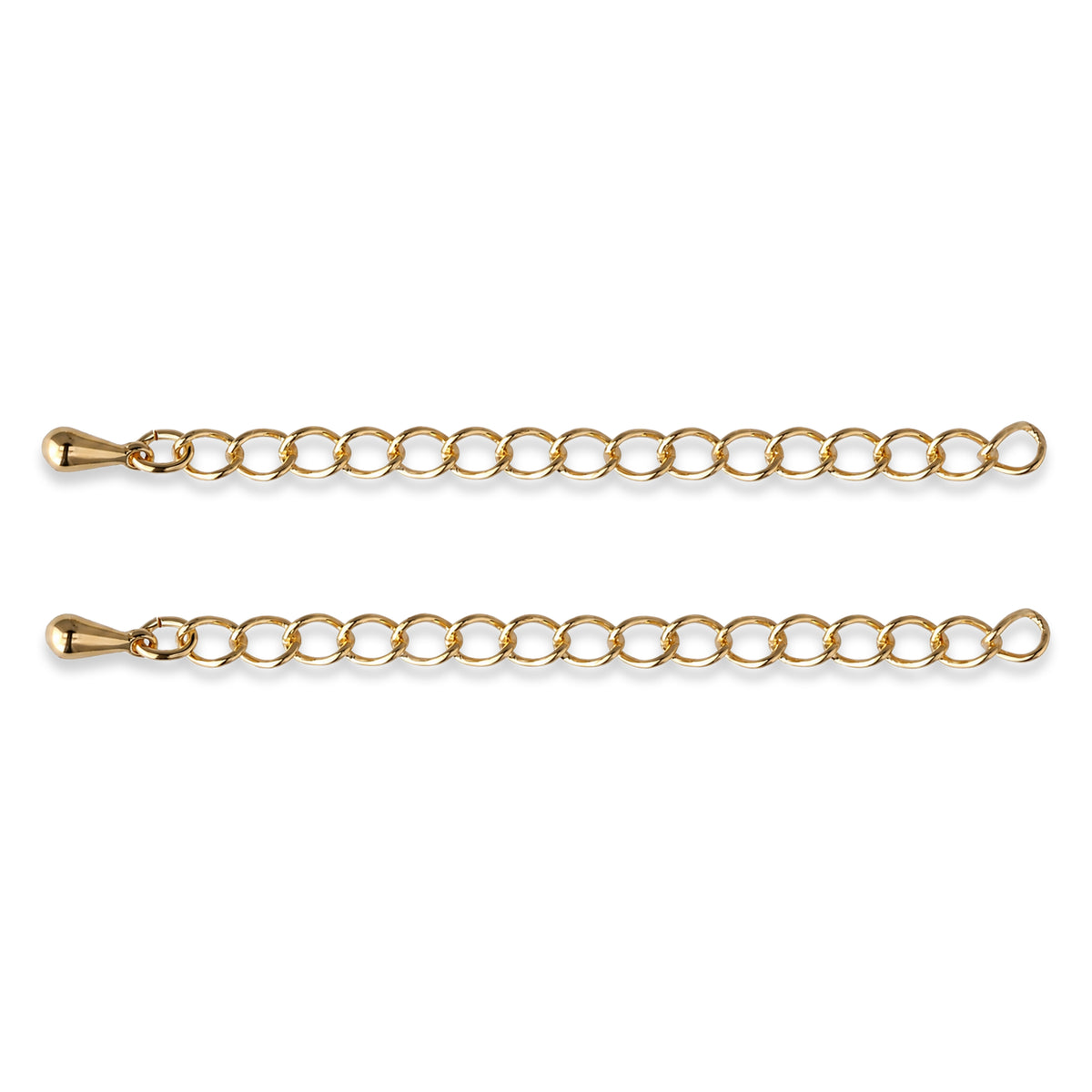 Chain extender 60 mm – Gold-plated
