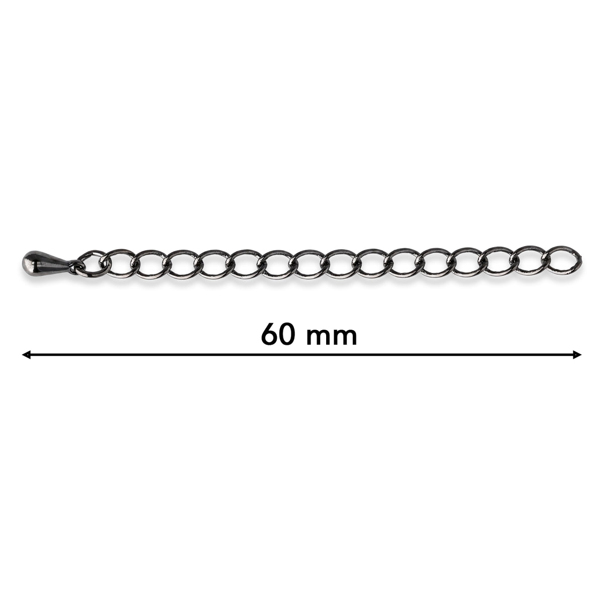 Chain extender 60 mm – Gunmetal