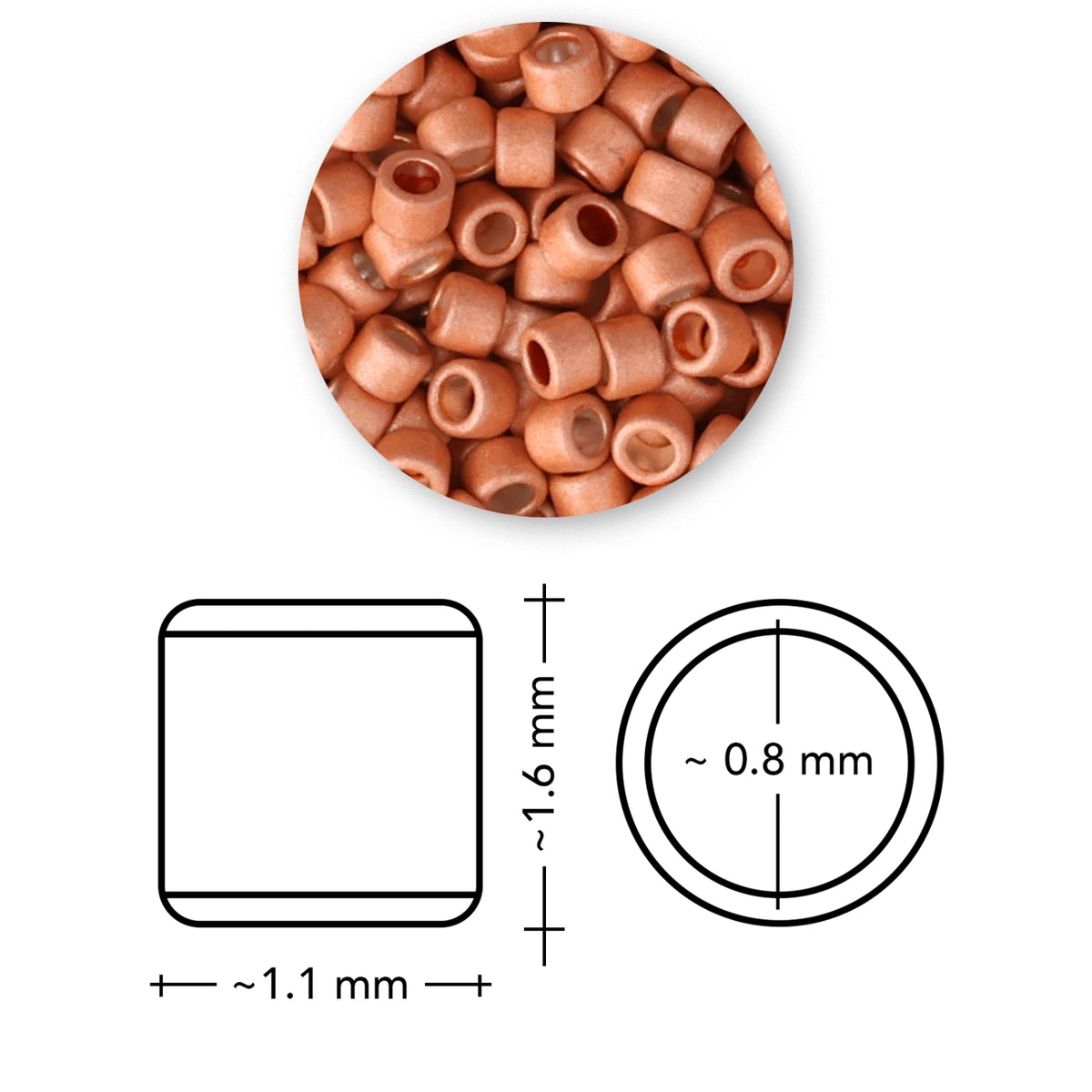 TOHO Aiko - Galvanized Matte Saffron