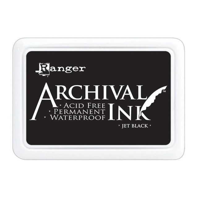 Archival Inks™ Stempelkissen - Schwarz - PerlineBeads SA