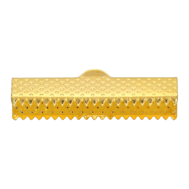 Bandklemme 25 mm, Farbe Gold - PerlineBeads SA
