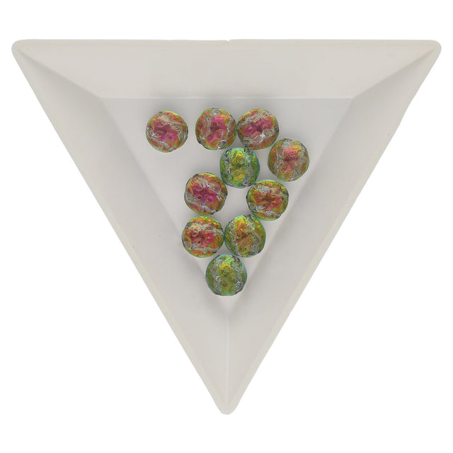 Baroque 2-Loch Cabochon - Backlit Utopia - PerlineBeads