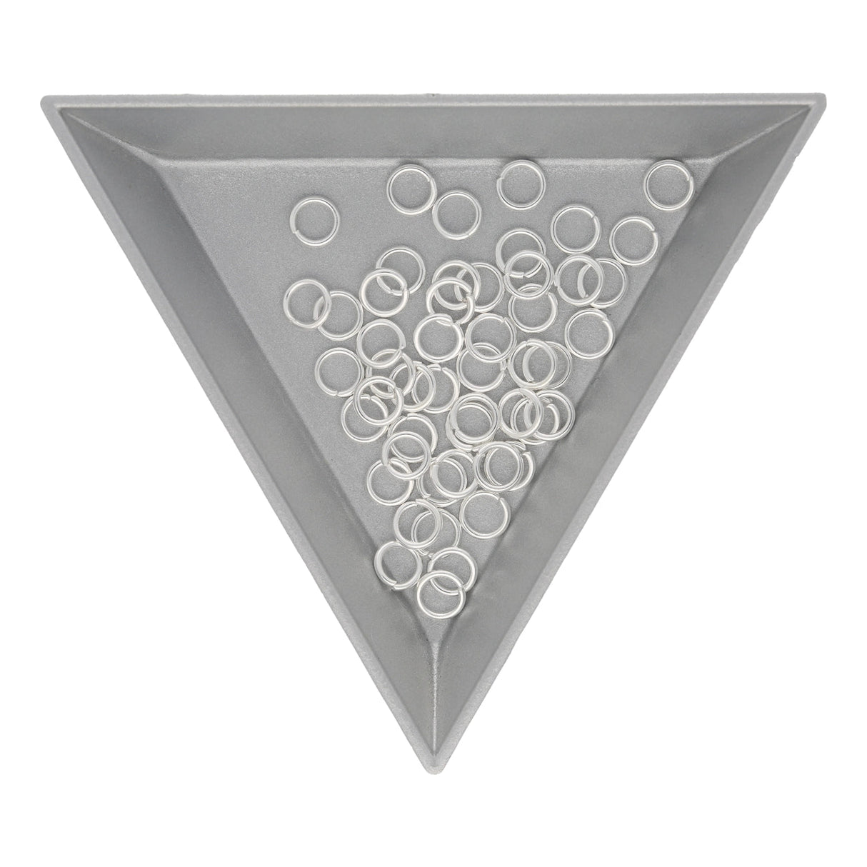 Biegeringe 5 mm – Edelstahl - Silberfarbig - PerlineBeads SA