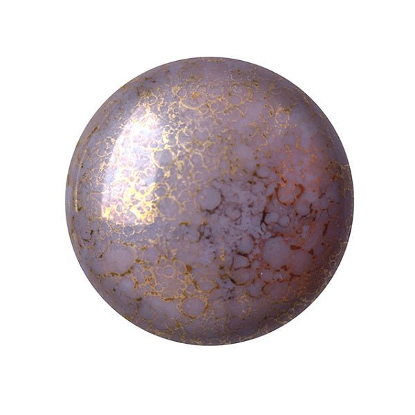 Cabochon par Puca® - 18 mm - Opaque Amethyst Bronze - PerlineBeads SA