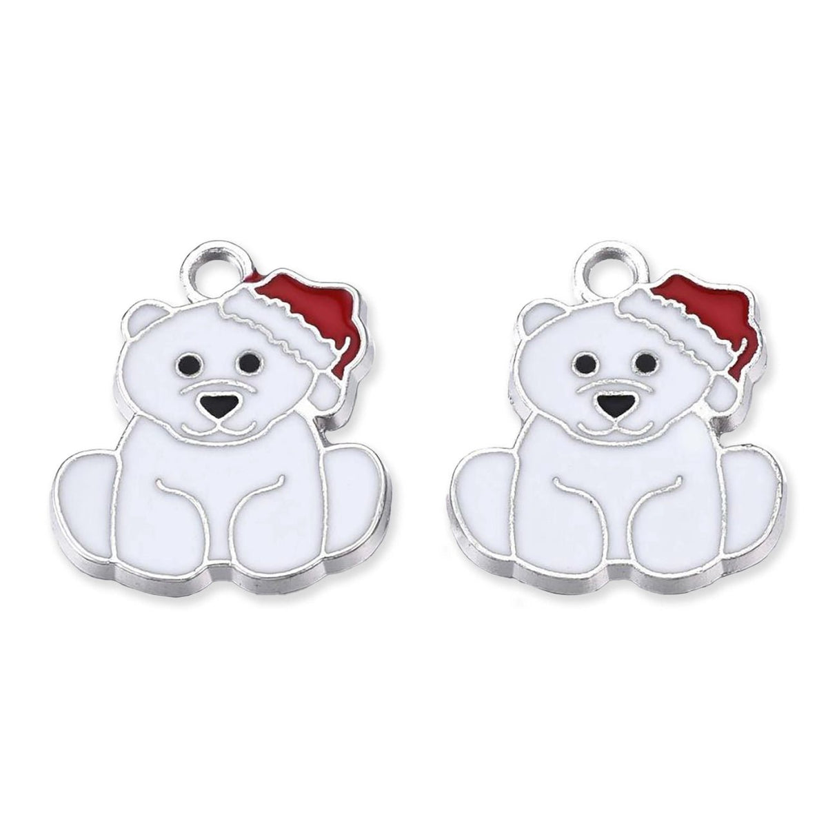 Charm / Anhänger Weihnachten “Bär” - PerlineBeads SA