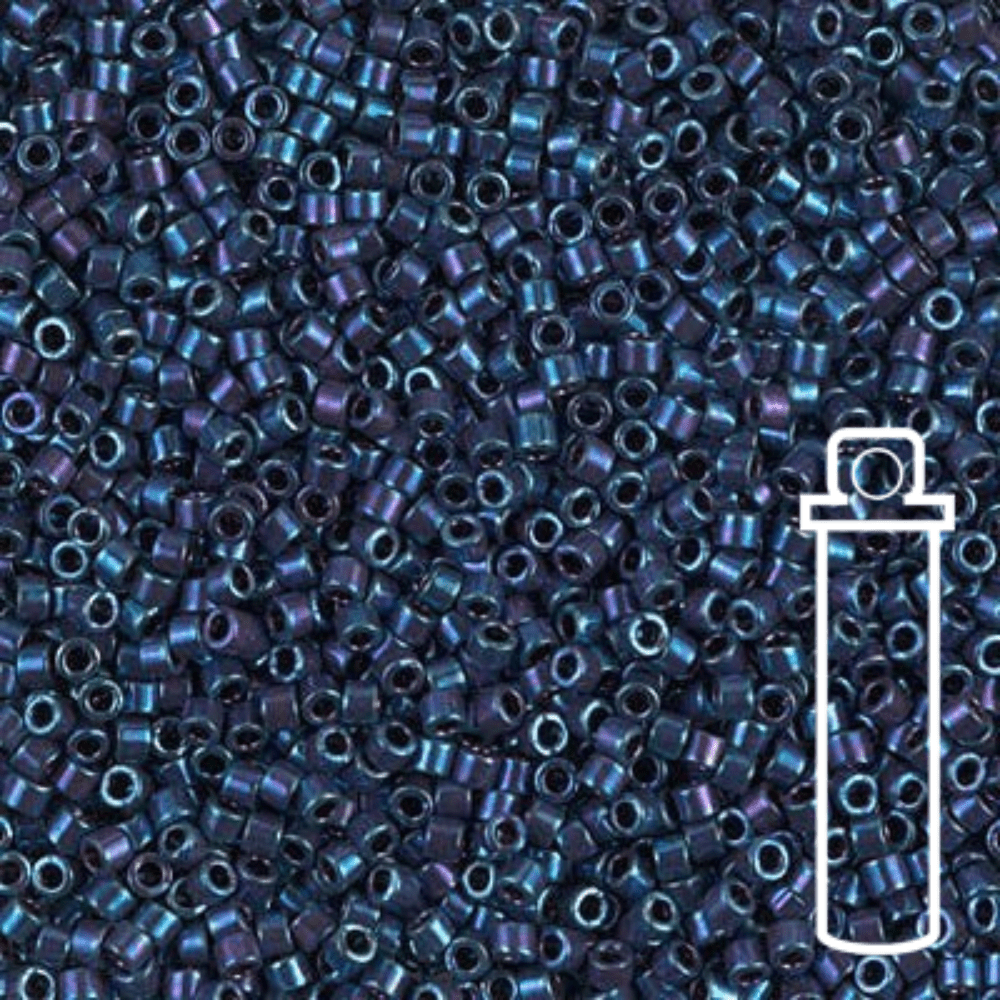 Delica 11/0 - DB1005 - Metallic Purple Gold Iris - PerlineBeads SA