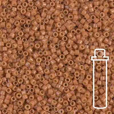 Delica 11/0 - DB2107 - Duracoat Opaque Cedar - PerlineBeads SA