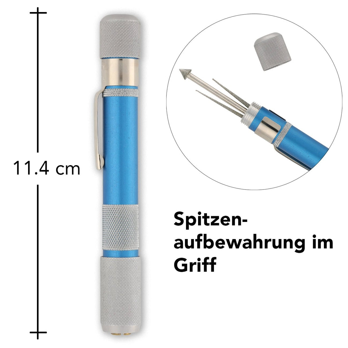 DELUXE Diamantbeschichtetes Perlbohrer - Set – Für perfekte Perlenlöcher - PerlineBeads SA