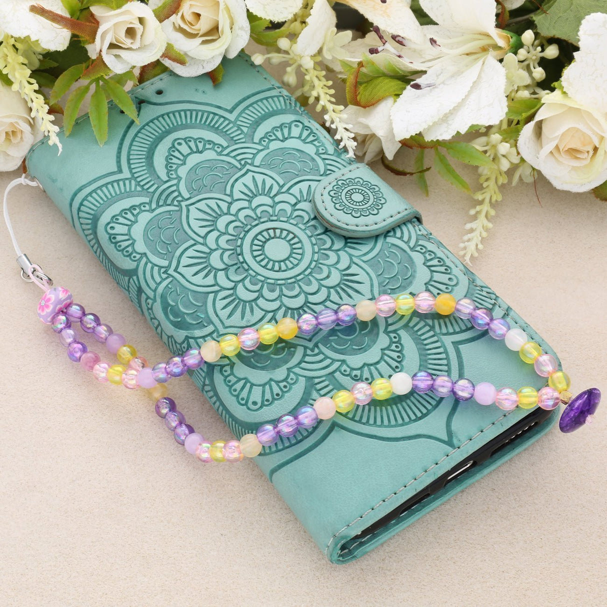 DIY Schmuck - Bundle: Acrylperlen, elastischen Faden & Glasrondellen (Rot/Schwarz/Gelb) – 15 % - PerlineBeads SA