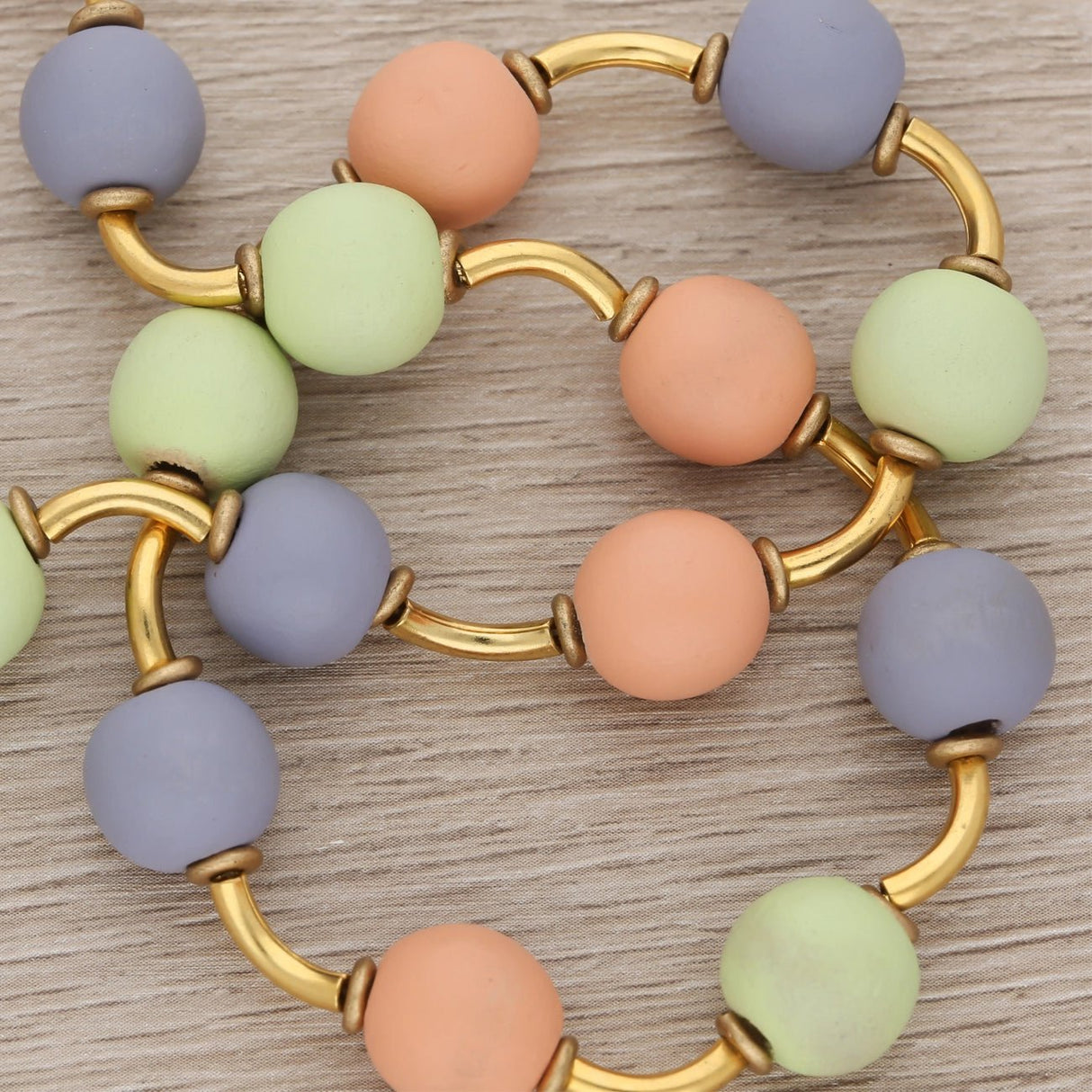 Gebogene Metallrohre "Tube Spacer" – Goldfarben, 8 mm (20 Stück) - PerlineBeads SA