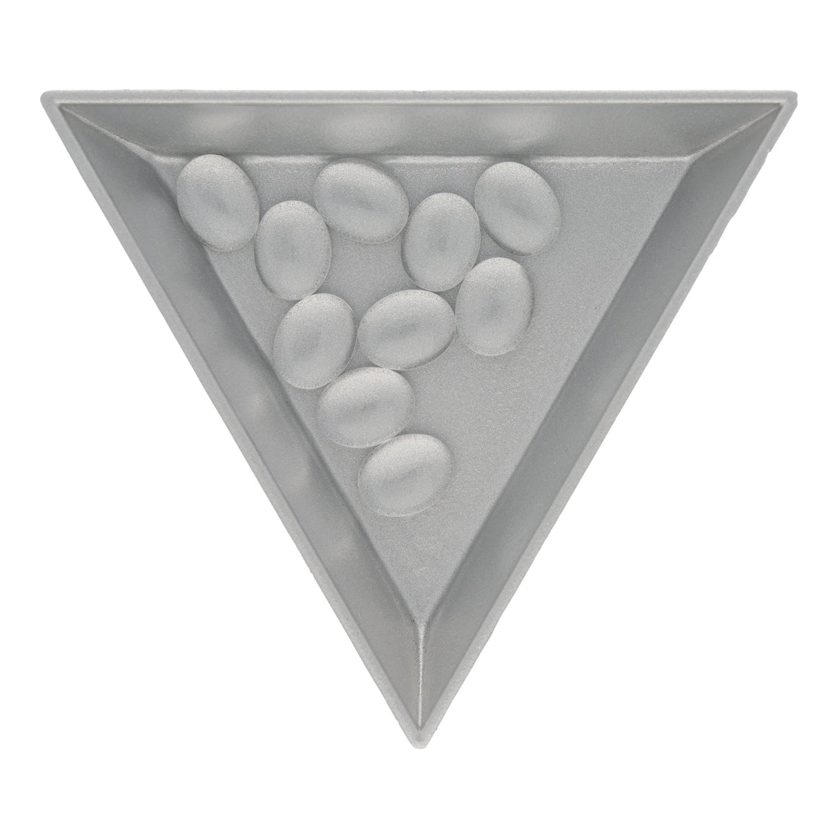 Glas Cabochon, klar 10 x 8 mm (10 Stk.) - PerlineBeads