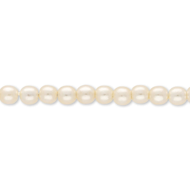 Glasperlen rund - 3 mm - Pearl Oyster - PerlineBeads SA
