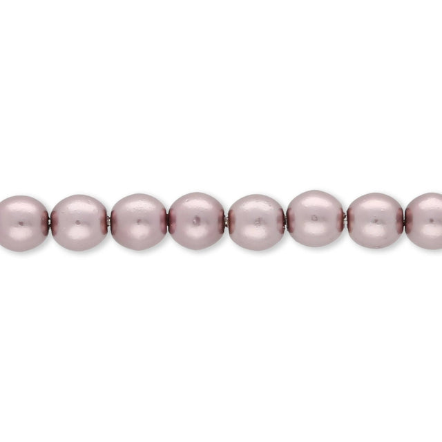 Glasperlen rund - 4 mm - Orchid - PerlineBeads SA