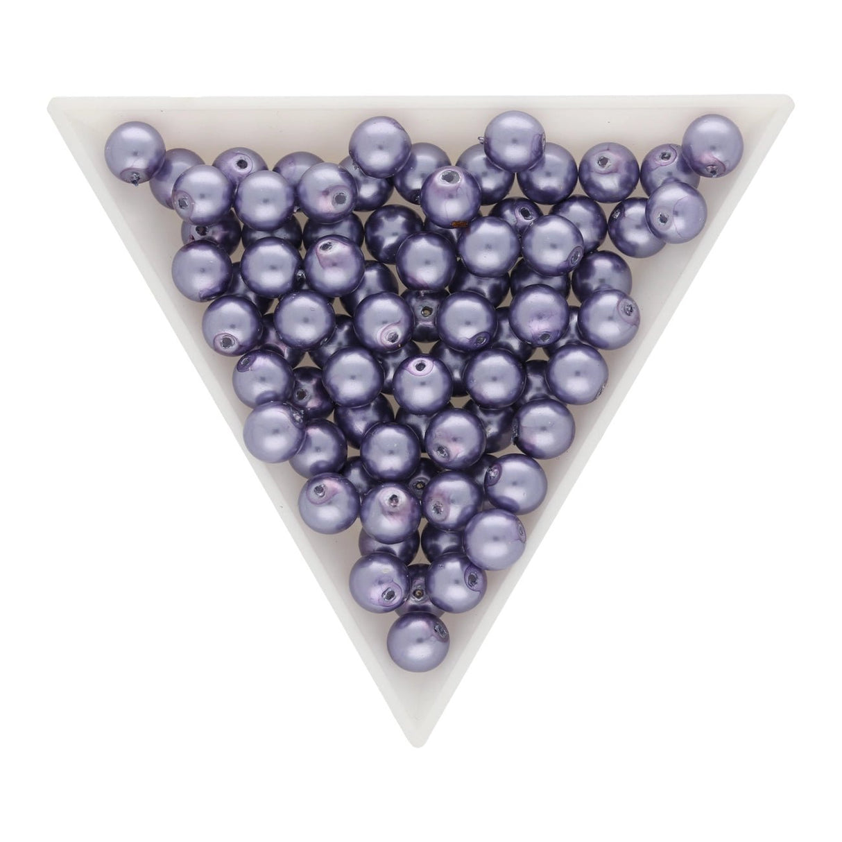 Glasperlen rund - 6 mm - Crocus Petal - PerlineBeads SA