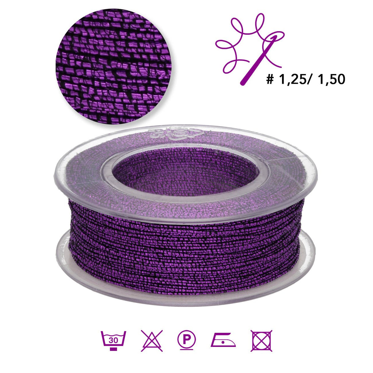 Luce Schmuckgarn - Purple Rain (99131) - PerlineBeads