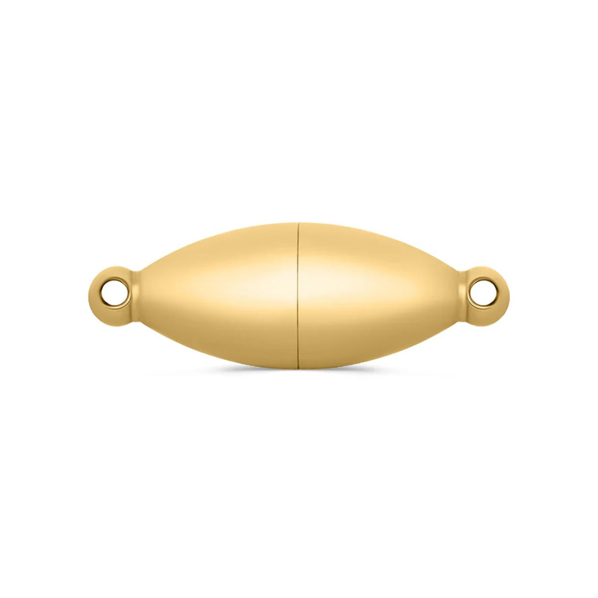 Magnetverschluss oval mm – Edelstahl PVD - Gold - PerlineBeads