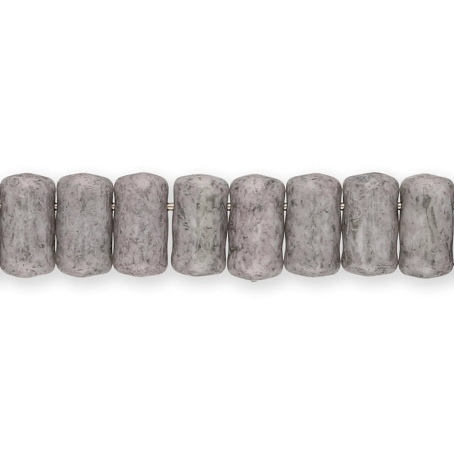 Matubo Rulla Glasperlen - Chalk Jet Luster - PerlineBeads SA