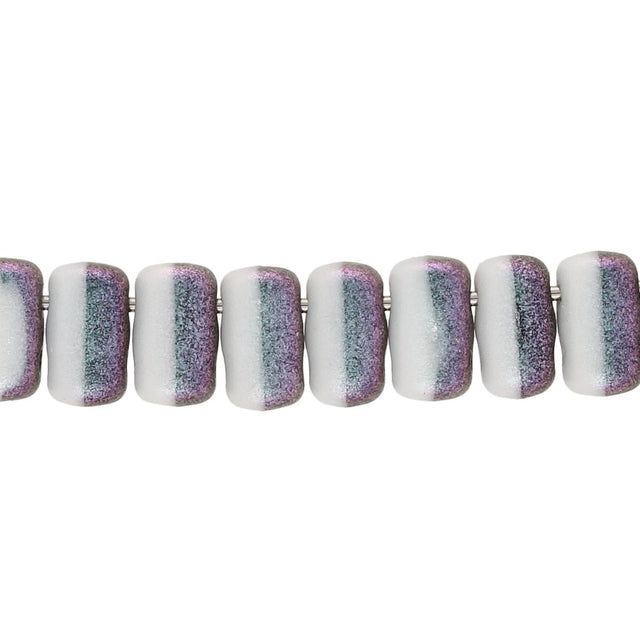 Matubo Rulla Glasperlen - Duet Polychrome Mix Berry & Cream - PerlineBeads