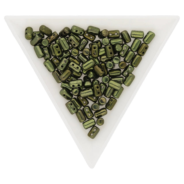 Matubo Rulla Glasperlen - Jet Red Luster - PerlineBeads SA