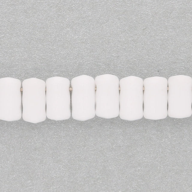 Matubo Rulla Glasperlen - White Chalk - PerlineBeads SA