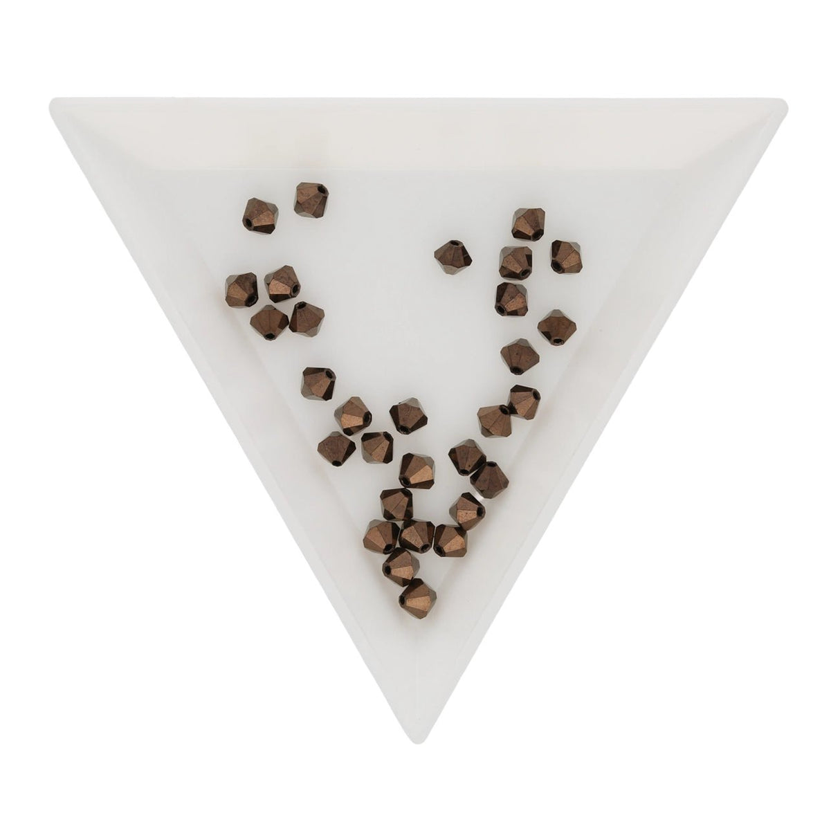 M.C. Doppelkegel 4 mm - Bronze - PerlineBeads SA