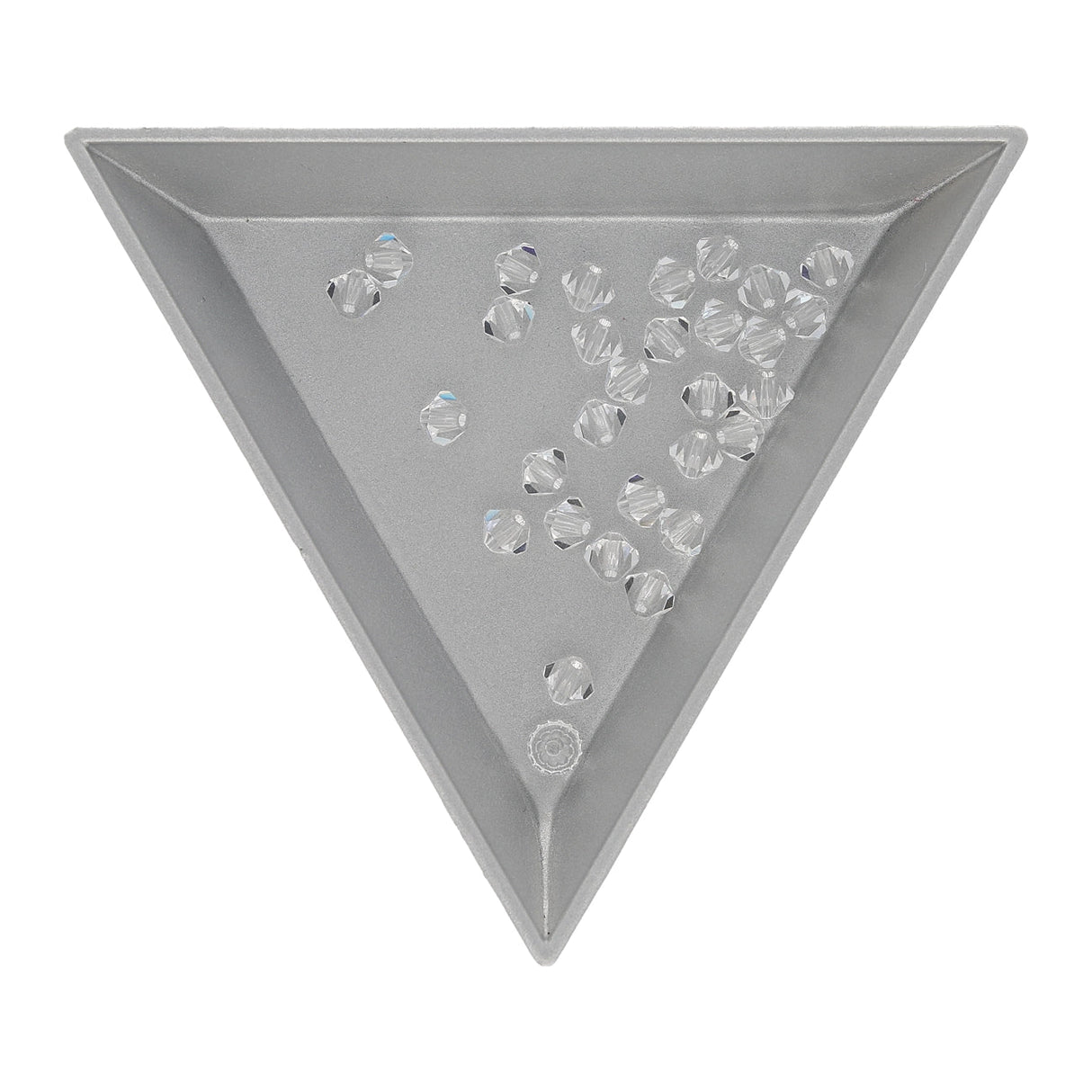 M.C. Doppelkegel 4 mm - Crystal - PerlineBeads SA