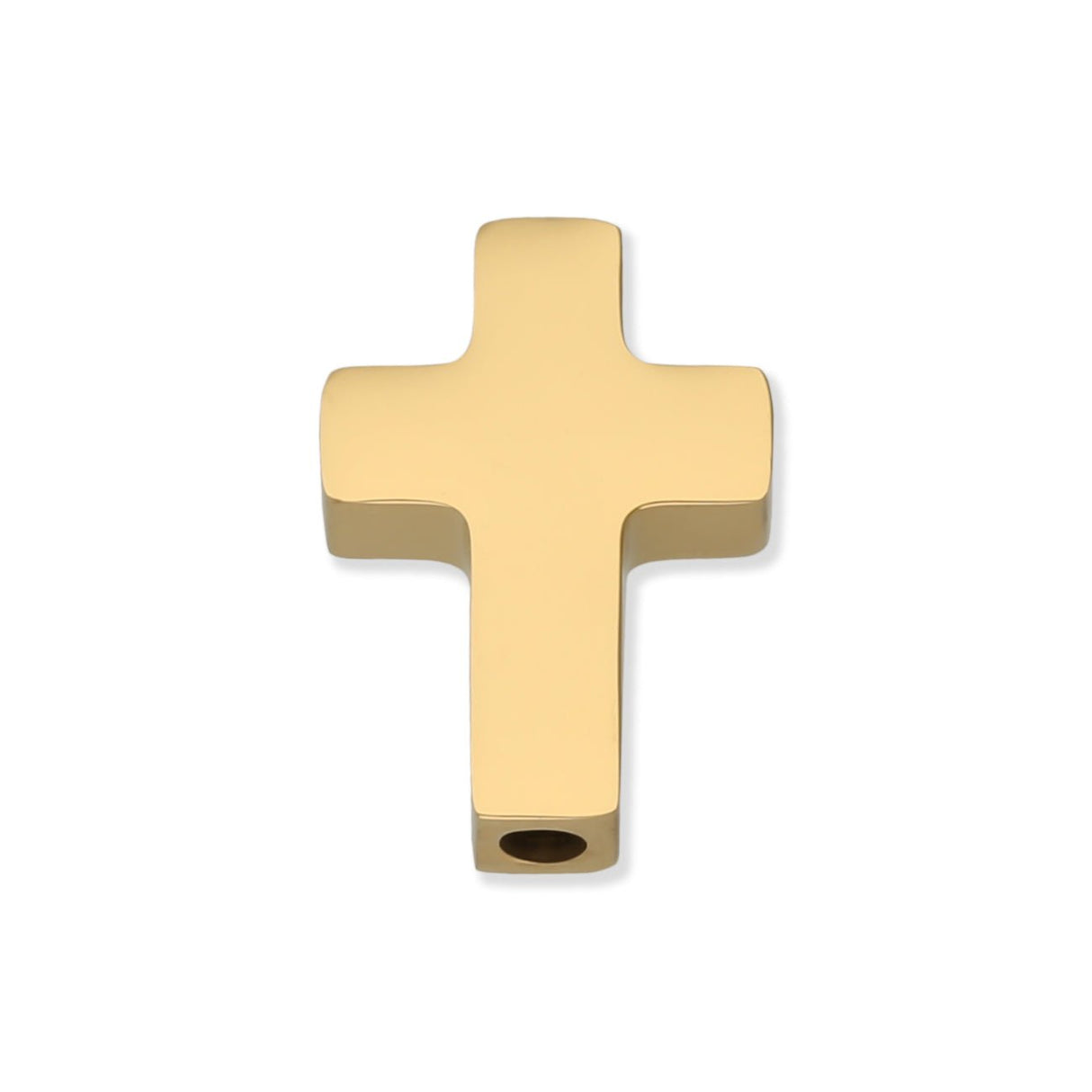 Metallperle aus Edelstahl - Kreuz - PerlineBeads SA