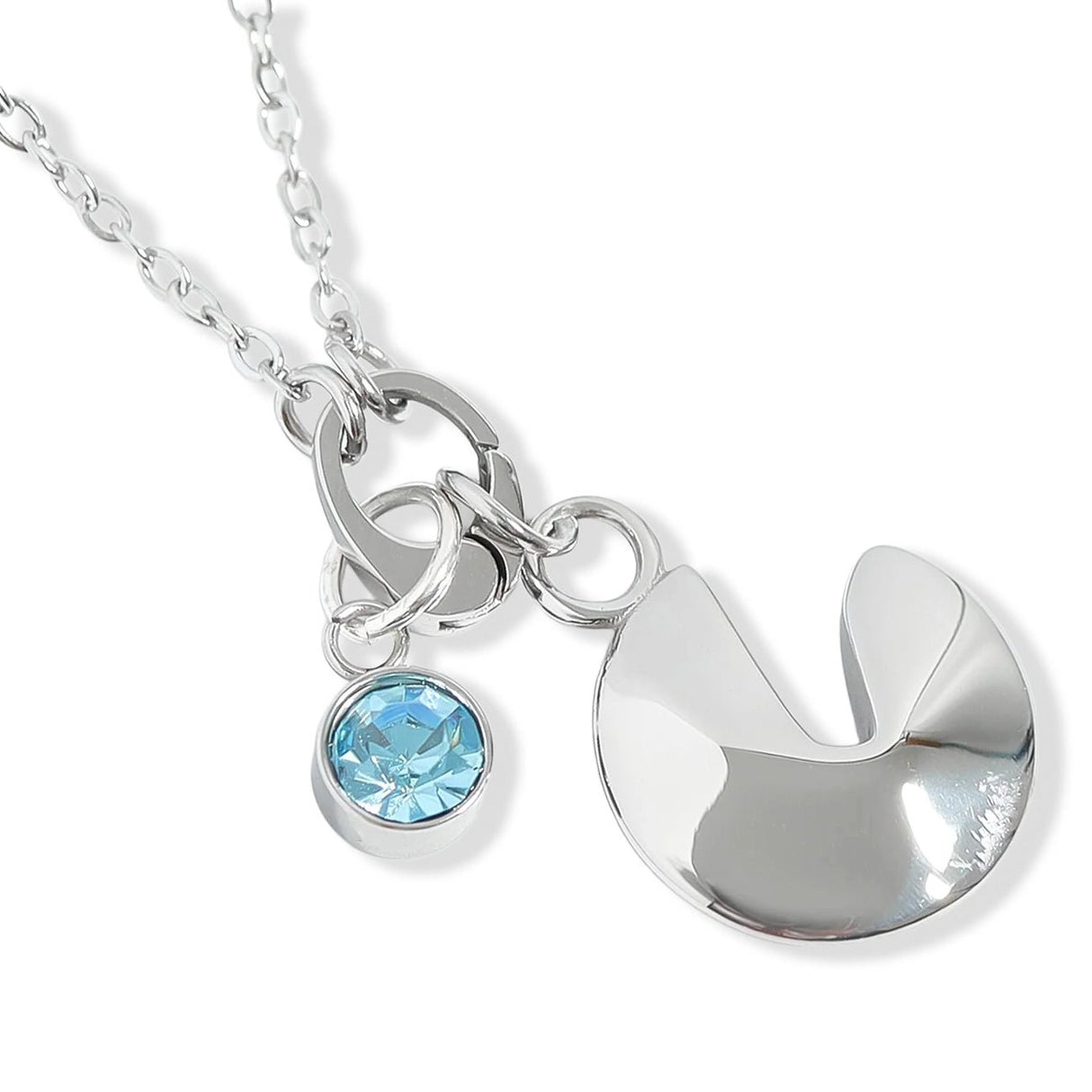 Mini Oval Karabiner – Edelstahl - PerlineBeads SA