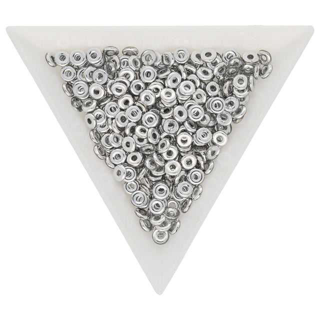 O Beads® 1x4 mm - Jet Full Labrador - PerlineBeads SA