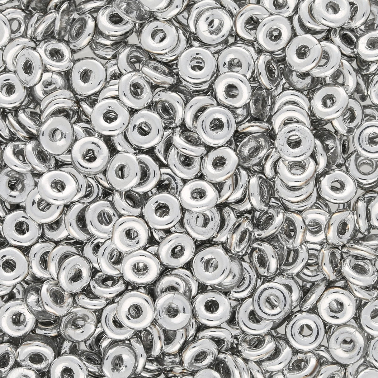 O Beads® 1x4 mm - Jet Full Labrador - PerlineBeads SA