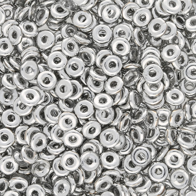 O Beads® 1x4 mm - Jet Full Labrador - PerlineBeads SA