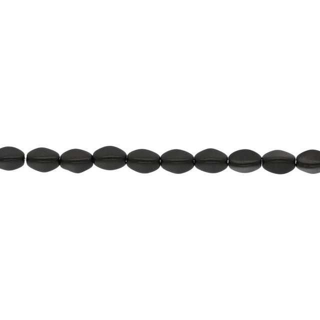 Pinch Bead 5x3 mm - Jet - PerlineBeads SA