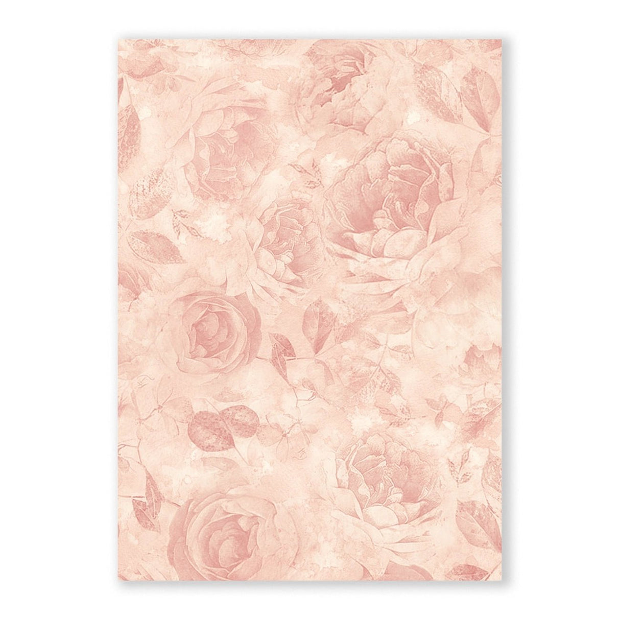 Reispapier "Shabby Rose" Backgrounds - A6 - 8 Motive - PerlineBeads SA