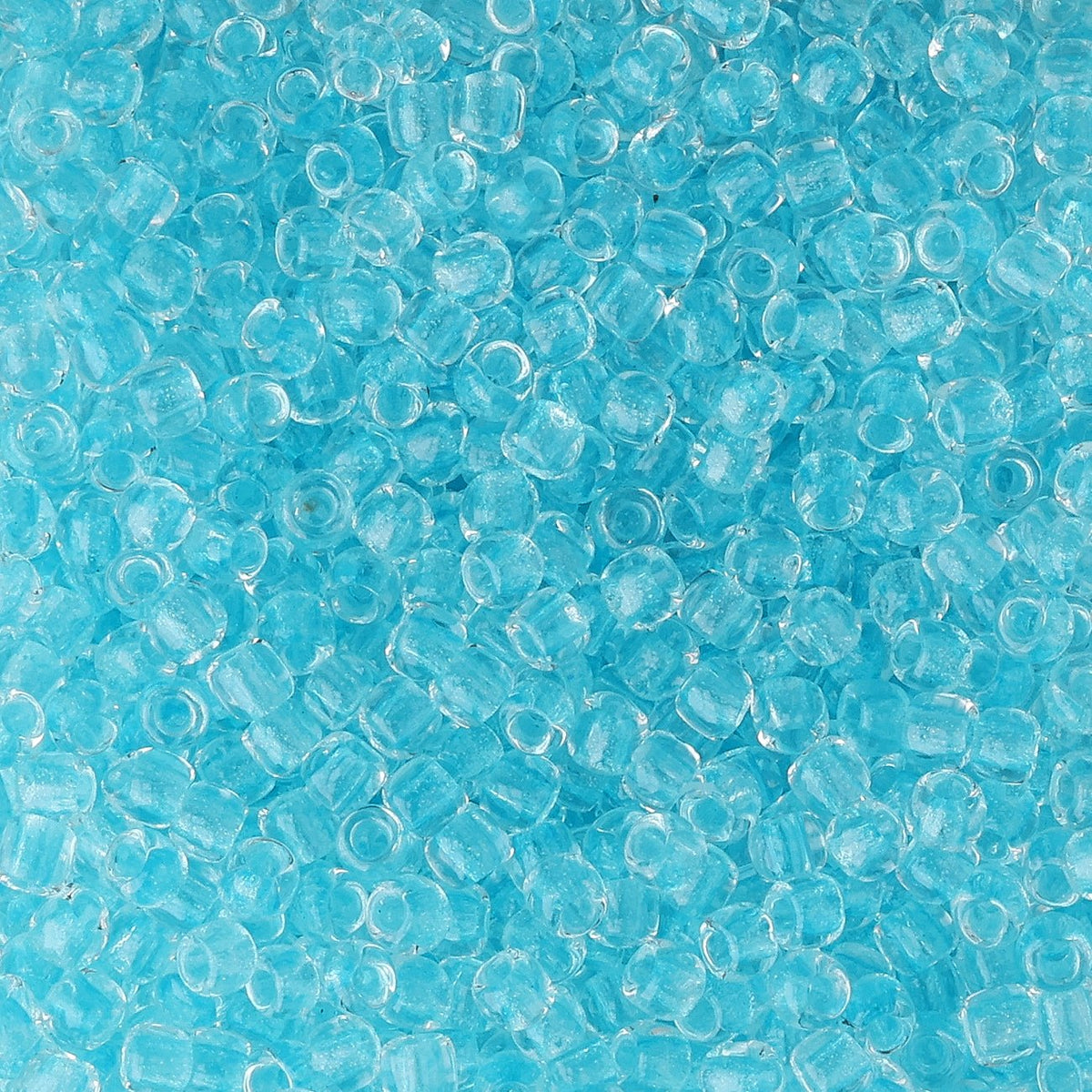Rocailles-Perlen Toho 11/0 • Glow in the Dark • Baby Blue/Bright Green - PerlineBeads SA