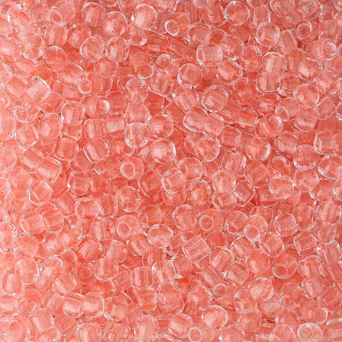 Rocailles-Perlen Toho 11/0 • Glow in the Dark • Pink/Yellow Green - PerlineBeads SA