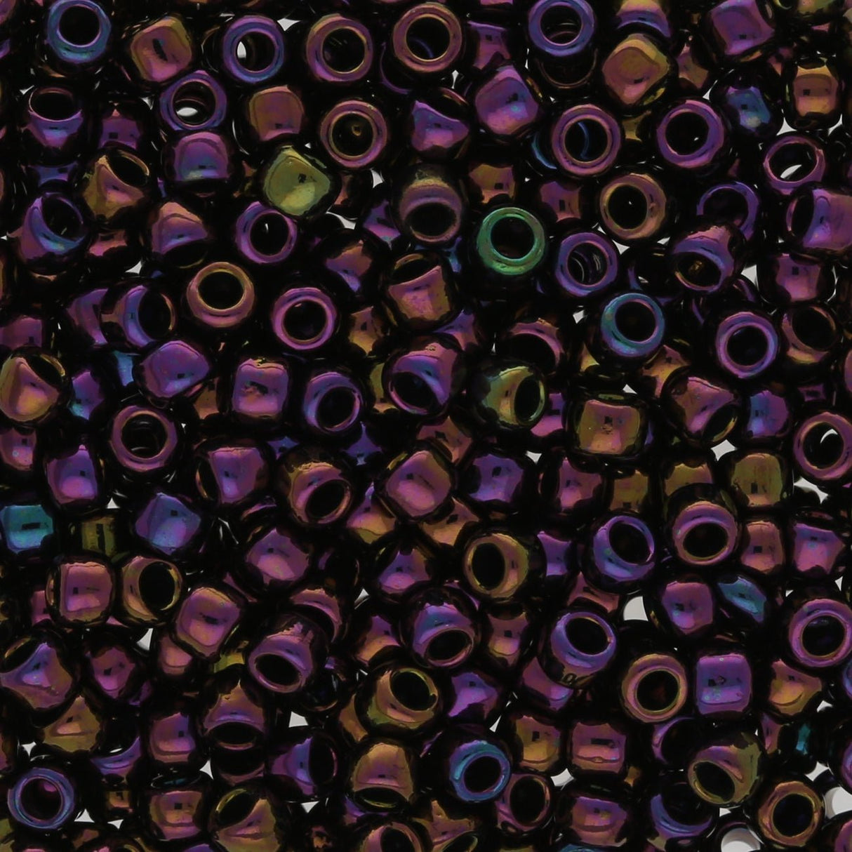 Rocailles - Perlen Toho 8/0 – Metallic Iris - Purple - PerlineBeads SA