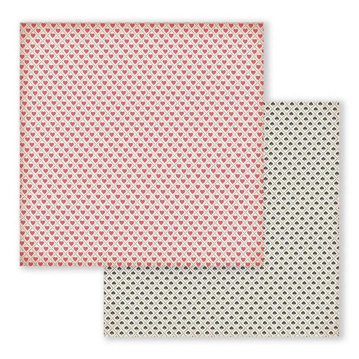 Scrapbook - Block "Alice" Backgrounds - Double Face - 10 Seiten - 20,3 x 20,3 (8x8 inch) - PerlineBeads SA