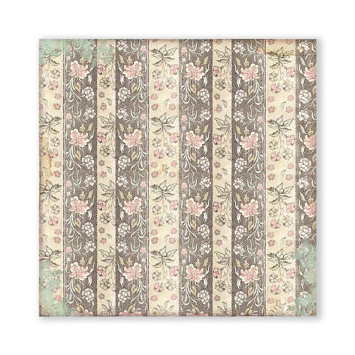 Scrapbook - Block "Alice Through the Looking Glass" - Double Face - 10 Seiten - 20,3 x 20,3 (8x8 inch) - PerlineBeads SA