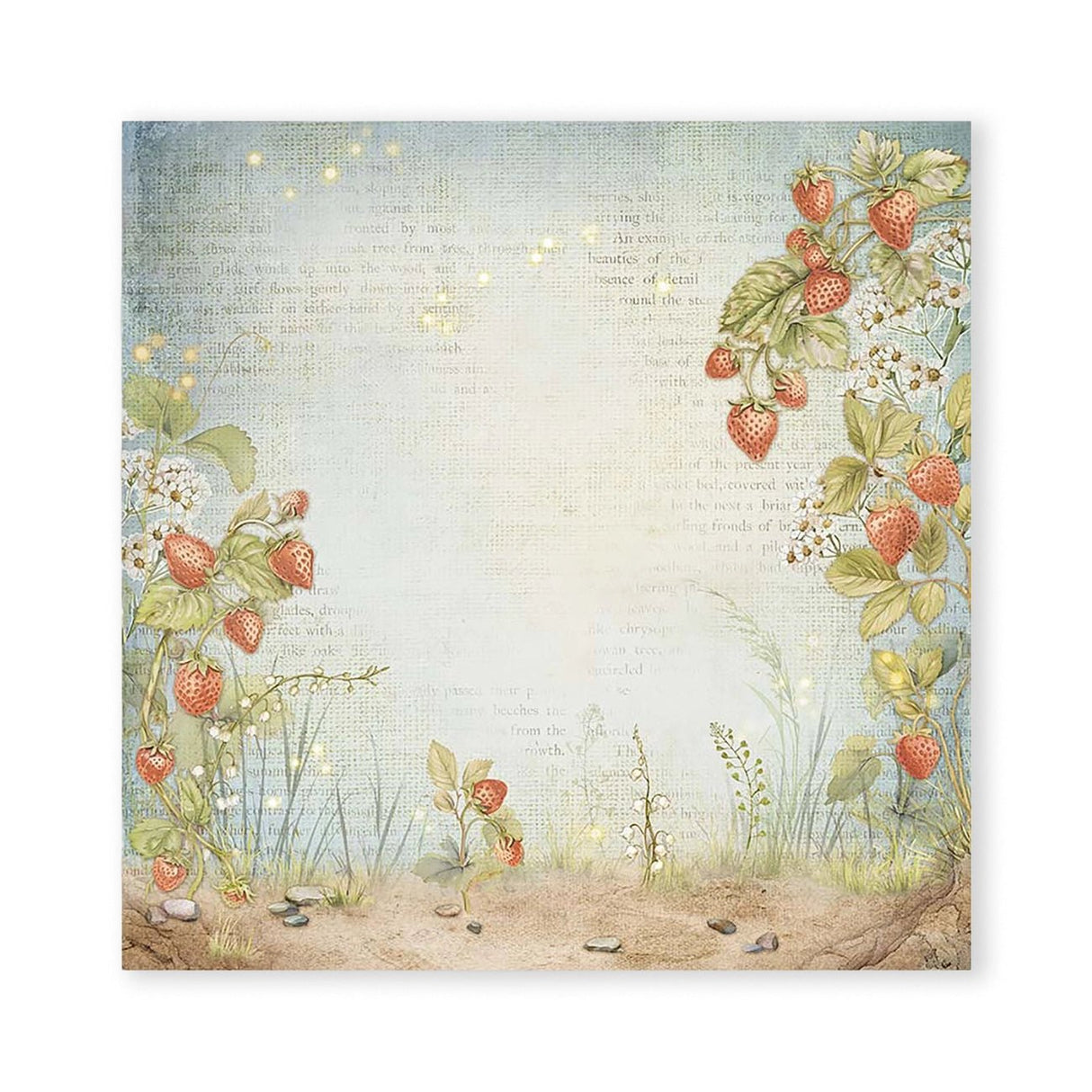 Scrapbook - Block "Hidde Grove" - Double Face - 10 Seiten - 30,5 x 30,5 cm (12 x 12 inch) - PerlineBeads SA