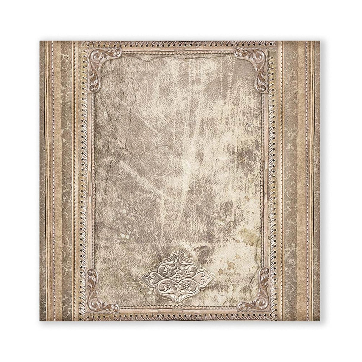 Scrapbook-Block "Vintage Library" Backgrounds - Double Face - 10 Seiten - 30,5 x 30,5 (12x12 inch) - perlinebeads.ch