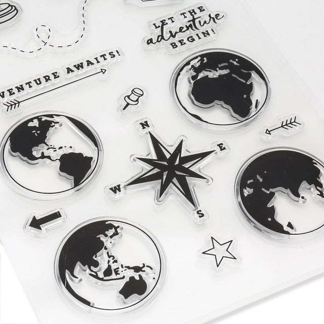 Silikon - Stempel "Globus" - PerlineBeads SA