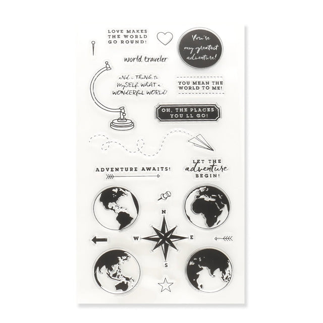 Silikon - Stempel "Globus" - PerlineBeads SA