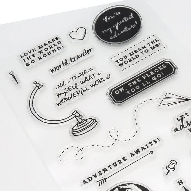 Silikon - Stempel "Globus" - PerlineBeads SA