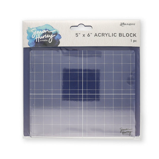 Simon Hurley create. Acrylblock - 5" x 6" - PerlineBeads SA