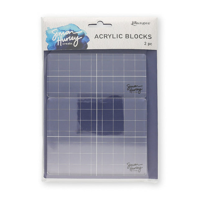 Simon Hurley create. Acrylblöcke - 2 Stk. - PerlineBeads SA